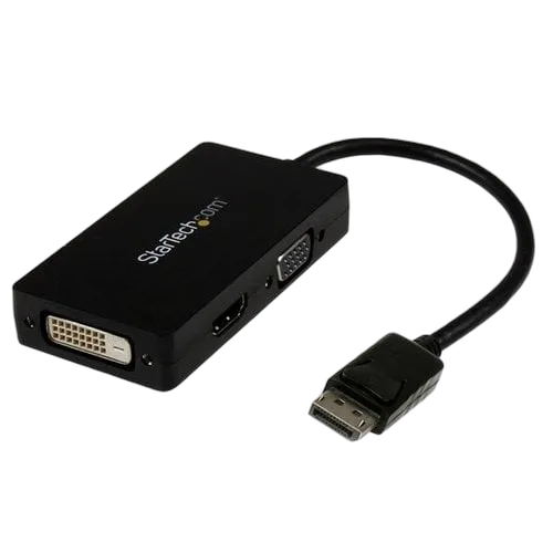 StarTech DisplayPort to VGA/DVI/HDMI Adapter — vue 1