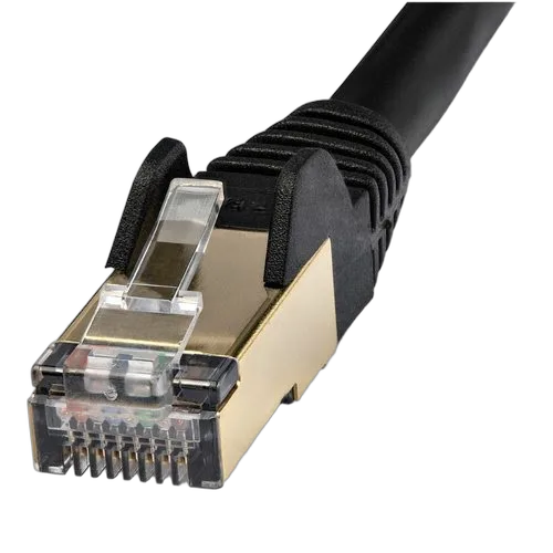 StarTech Cable - Black CAT6a Ethernet Cable 10m — vue 2