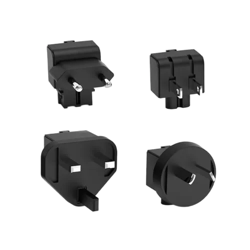 Port Chargeur international GaN USB-C 100W - 2 ports - Noir — vue 9