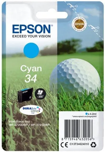 Epson - Cyan - C13T34624010 — vue 1