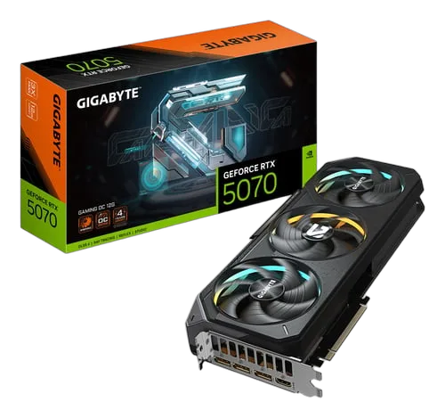 Gigabyte GeForce RTX 5070 GAMING OC 12G — vue 1