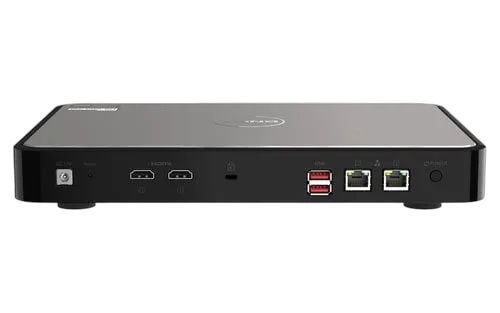 QNAP NAS 2-bay fanless desktop NAS — vue 6