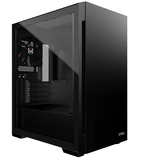 M.RED Mercury Noir V2 - MT/Sans Alim/mATX — vue 1
