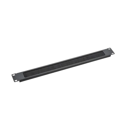 Bandeau gestion de câbles en brosse pour rack 19"