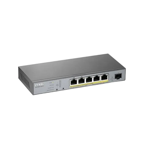 Zyxel 6 Port managed CCTV PoE Switch long ran — vue 4
