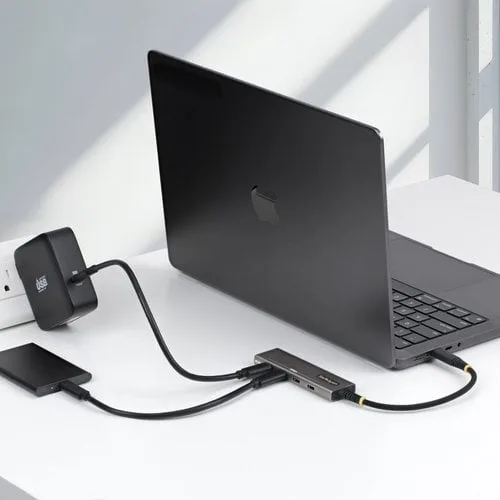 StarTech 4-PORT USB-C HUB 10GBPS -100W — vue 3