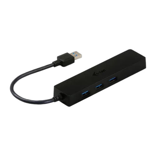 I-TEC USB 3.0 Slim HUB 3 Port with Gigabit Ethernet Adapter ideal for Notebook Ultrabook Tablet PC s — vue 2