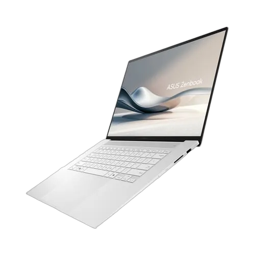 Asus Zenbook UM5606WA-RK084X - 16" OLED WQXGA+ AMD AI R9 HX 370 32Go 1To W11 Pro Blanc — vue 4