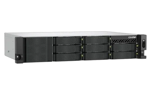 Qnap 8-bay SD-RM NAS Intel Atom C5125 8GB RAM — vue 9