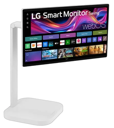 LG 32U889SAW/32 - 32" Tactile 4K USB-C Wifi/BT WebOS Pied sur Roulette Télécommande — vue 1