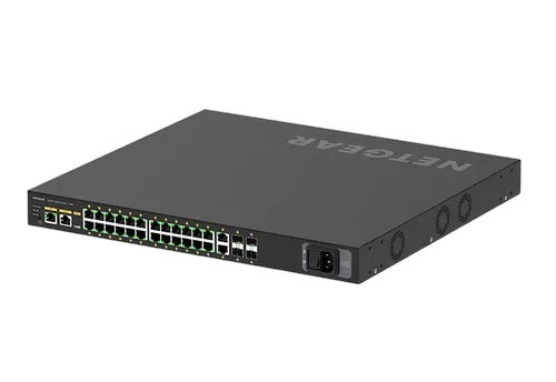 Netgear 26G4F-PoE+24x1G PoE+300W 2x1G 4xSFP M — vue 4