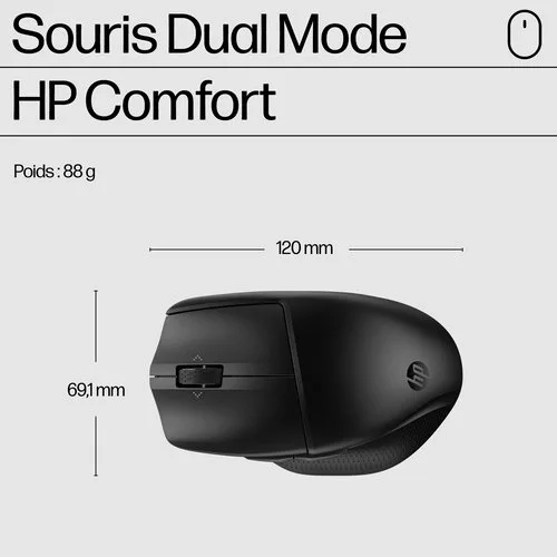 HP 685 CFT DUAL-MODE MOUSE — vue 4