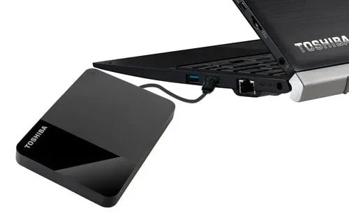 TOSHIBA Canvio Ready 2To 2.5p USB3.0 External HDD Black — vue 4