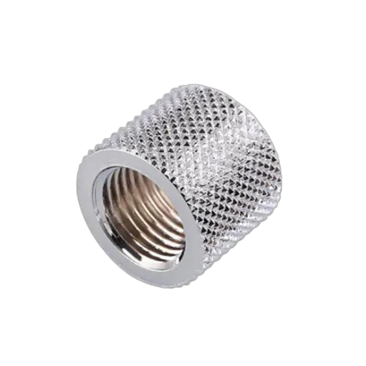 CONSTRUCTEUR Raccord tube rigide droit argent - 14mm — vue 1