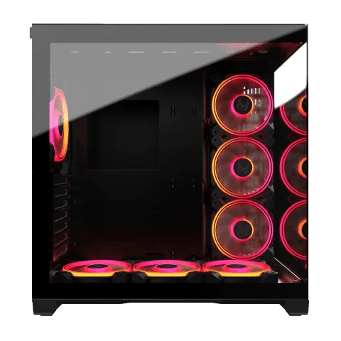 M.RED Crystal Sea Noir - MT/Sans Alim/ATX — vue 3