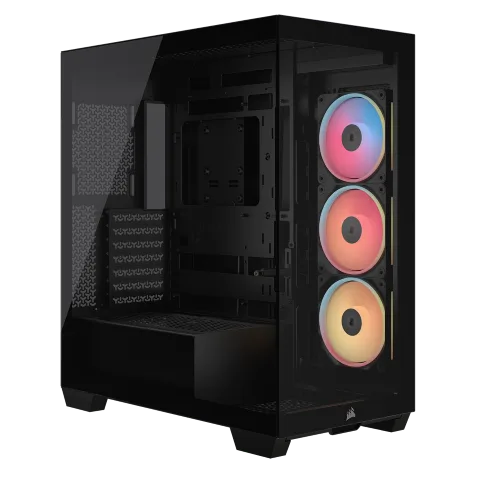 Corsair 3500X LX-R RGB iCUE LINK Noir - MT/Sans Alim/E-ATX-Seconde Vie — vue 1