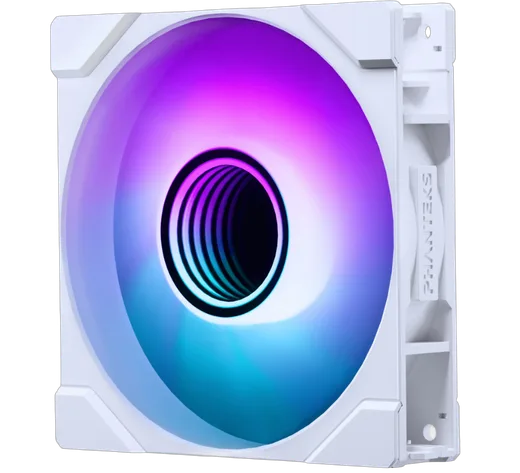 Phanteks M25 Gen2 PWM Blanc 120 mm D-RGB — vue 1