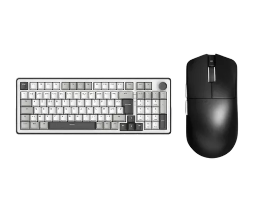 The G-LAB Keyz Elite 400 Blanc/Gris + Kult Elite M100 — vue 1