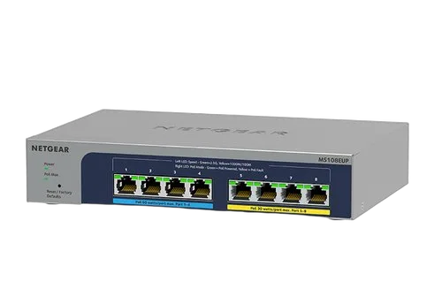 Netgear 8PT POE++MULTIGIG PLUS SWCH — vue 5