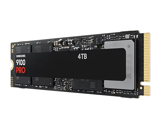 Samsung 9100 PRO 4To M.2 NVMe Gen5, vue 3