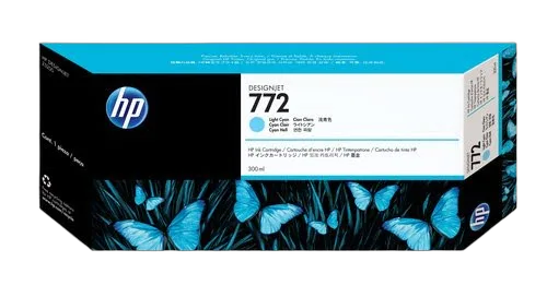 HP 772 300-ml Light-Cyan Ink Cartridge — vue 1