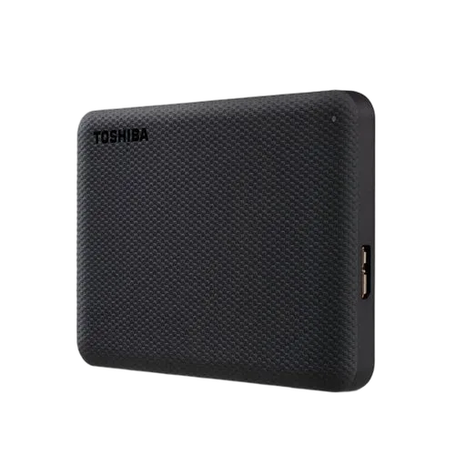 TOSHIBA Canvio Advance 1To 2.5p External Hard Drive USB 3.2 Gen1 Black — vue 3
