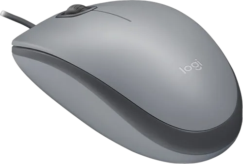 LOGITECH M110 SILENT - MID GRAY — vue 2