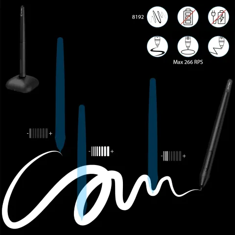 XPPEN Deco01 V3 - 5080LPI 10" Noir — vue 2