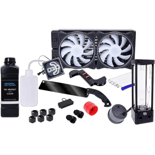 Alphacool Kit Watercooling complet  -  Hurrican 240mm XT45 — vue 1