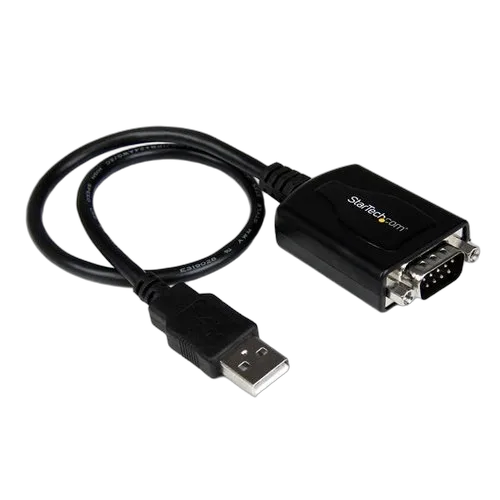 StarTech 1 ft USB to Serial DB9 Adapter Cable — vue 1