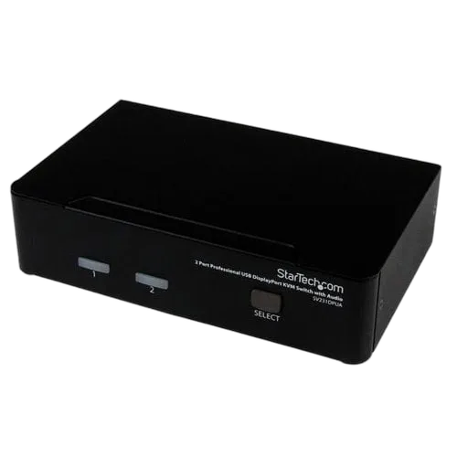 StarTech 2 Port USB DisplayPort KVM Switch — vue 1
