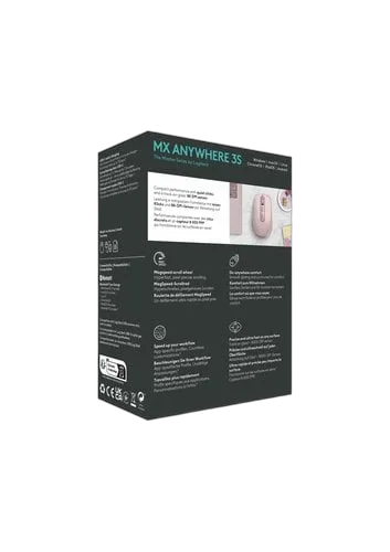 Logitech MX Anywhere 3S - Sans-Fil - Rose — vue 29