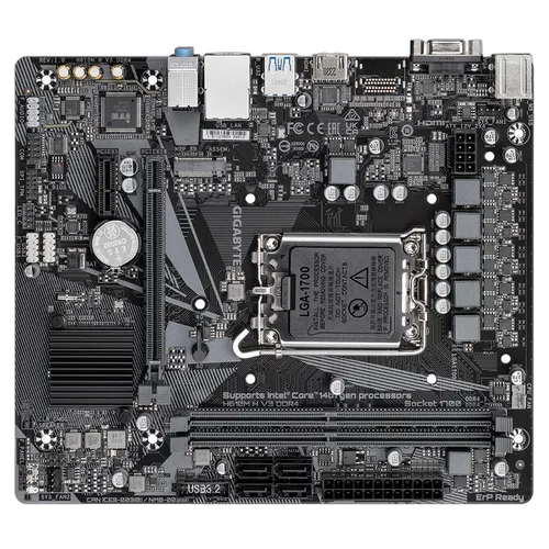 Gigabyte H610M H V3 DDR4 — vue 4