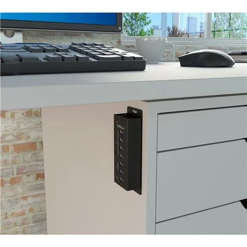 StarTech 4 Port USB 3.0 Hub plus 3 Charging Ports — vue 4