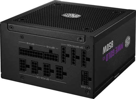 Cooler Master ATX 3.1 850W - 80+ Gold - MWE Gold 850 V3 Noir — vue 5