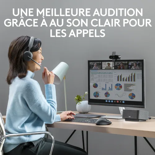 Logitech Zone Wireless 2 - Sans-Fil - Graphite — vue 3
