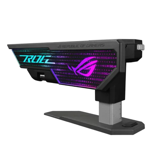 Asus XH01 ROG HERCULX Support carte grahique ARGB - Noir — vue 3