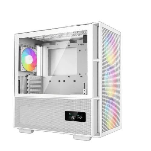 Deepcool CH560 Digital Blanc - MT/Sans Alim/ATX — vue 2