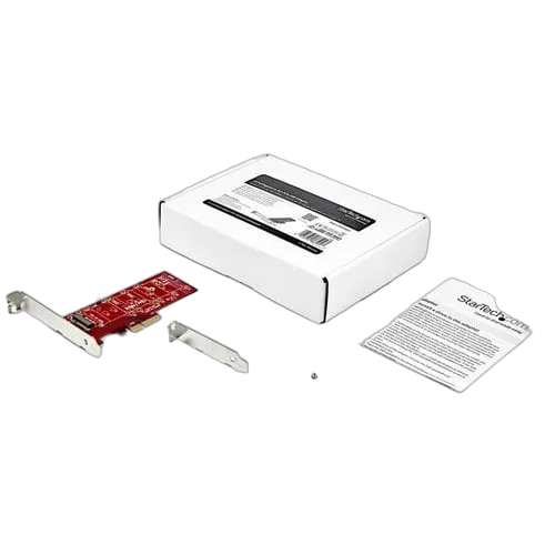 StarTech Adaptateur PCI Express x4 vers SSD M.2 PCIe — vue 6
