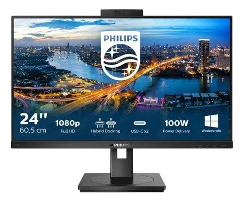 Philips 243B1JH 24 IPS USB-C/-A Docking FullHD — vue 1