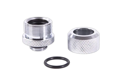 Alphacool Fitting compression Argent pour tube rigide - 14mm — vue 3