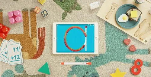 Logitech Crayon Orange, Blanc — vue 26