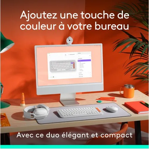 Logitech Pop Icon Combo - Blanc — vue 7