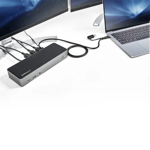 StarTech Hybrid USB-C USB-A Dock - Triple 4K 60Hz — vue 14