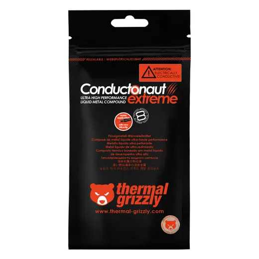 Thermal Grizzly Conductonaut Extreme Pâte thermique métal liquide - 1g — vue 6