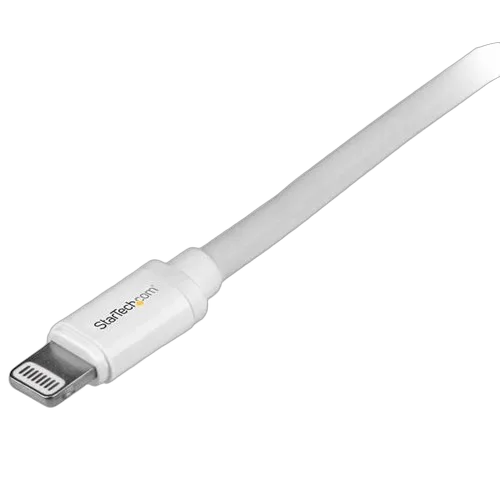 StarTech 2m White 8-pin Lightning to USB Cable — vue 3