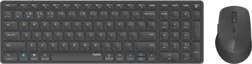 Rapoo 9810M - Noir — vue 1
