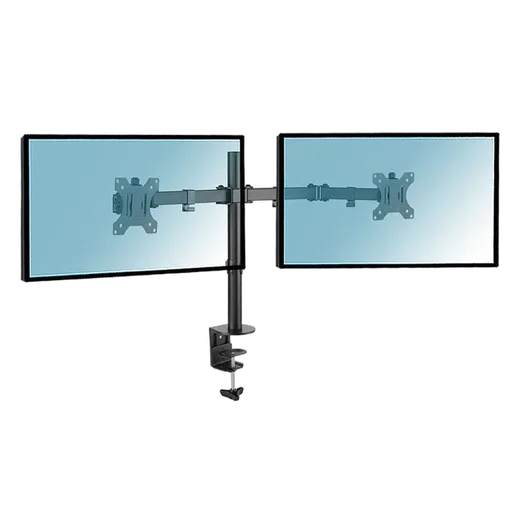 Kimex International Support à pincer/à percer 2 écrans - 13" 32" — vue 1