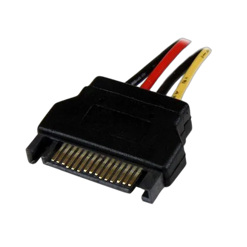 StarTech 12in SATA to LP4 Power Cable Adapter F/M — vue 3