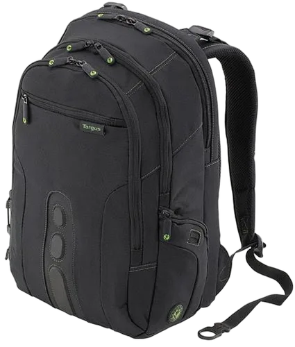 Targus EcoSpruce 15.6" Backpack black (TBB013EU) — vue 3